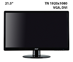 Монітор Acer S220HQL 21.5"/TN 1920x1080/VGA, DVI