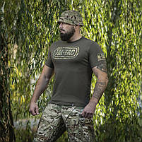 M-Tac футболка тактична Logo Dark Olive, фото 4