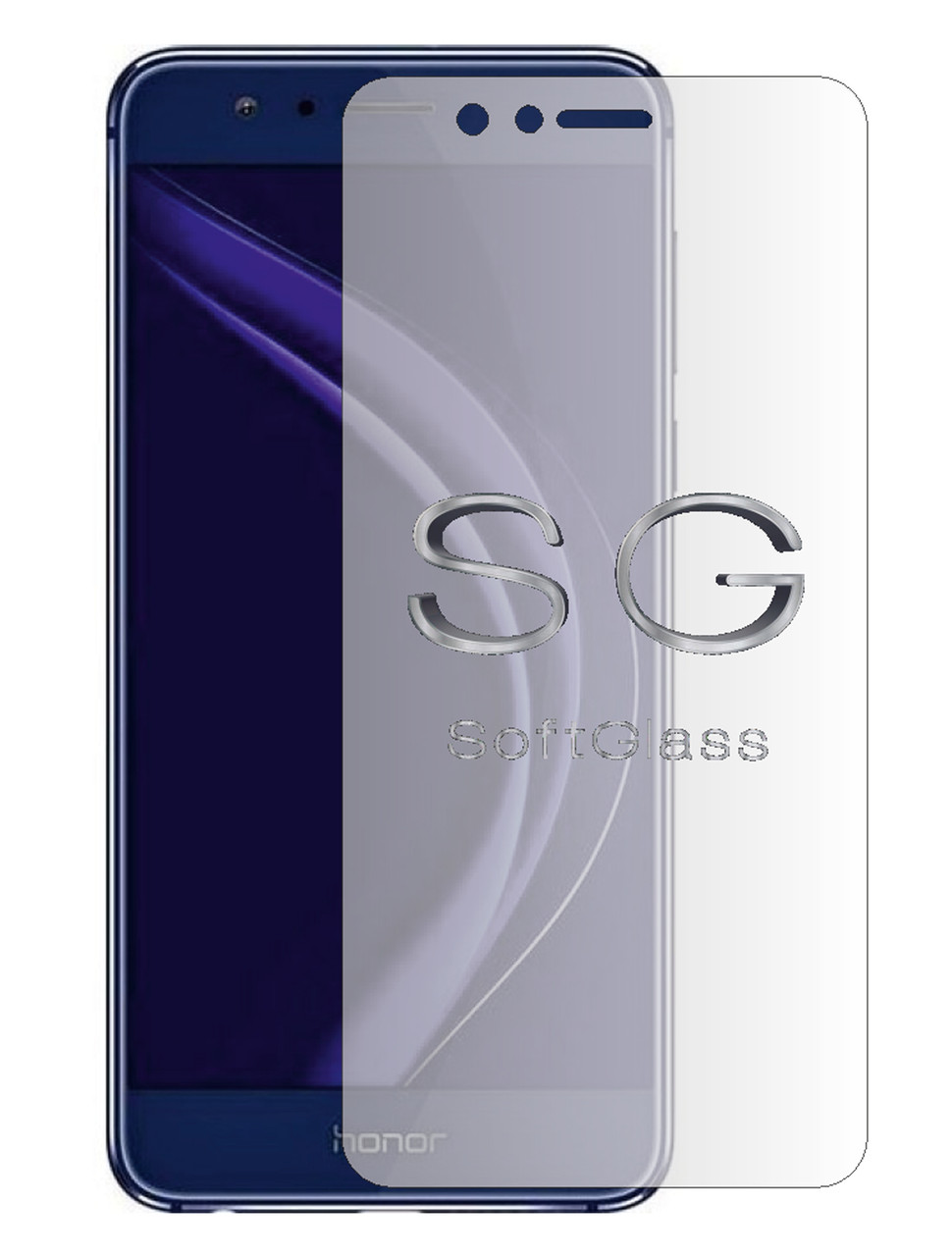 Плівка для Honor 8 на екран поліуретанова SoftGlass, фото 1