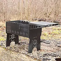 Решітка-стіл для мангала 31х31 см Решітка для стола, фото 7