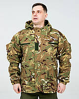 Куртка тактическая демисезонная камуфляж Мультикам, мужская утепленная куртка на стеганной подкладке