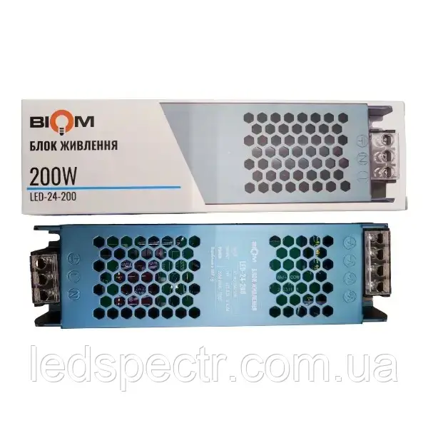 Блок живлення BIOM DC24 200W 8.3А LED-24-200