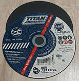 Круг диск відрізний для металу/нержавійка Титан Абразив 180х1,6х22,2 мм, фото 5