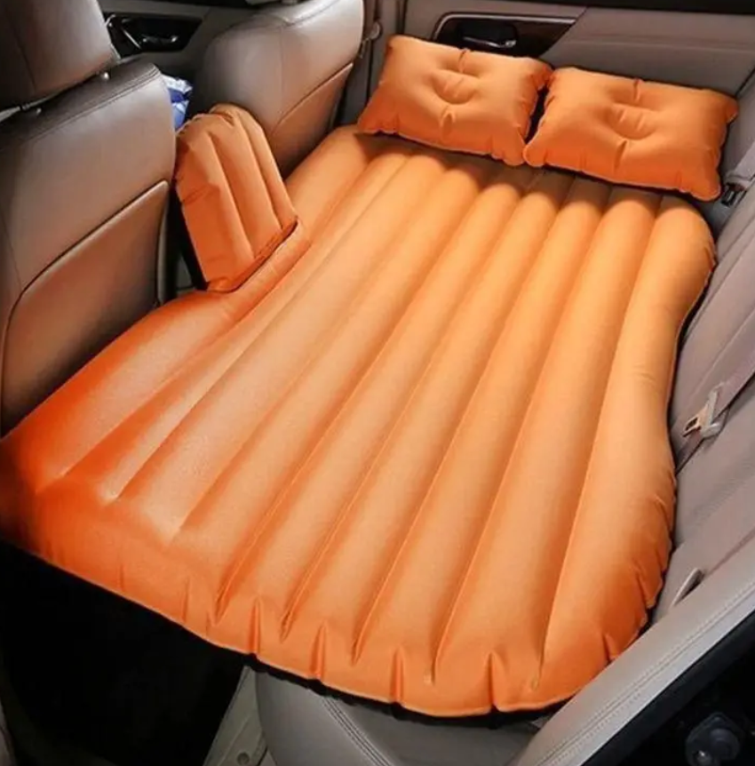 Надувний матрац для відпочинку в автомобілі, водовідштовхувальний матрац із подушками для сну в поїздці