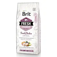Brit Fresh Chicken with Potato Сухой корм для щенков всех пород курица и картофель 2,5кг