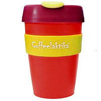 Чашка KeepCup Coffeelaktika Red 454мл