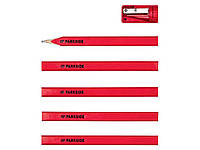Набор столярных карандашей 5 шт с точилкой PARKSIDE плотницкий карандаш