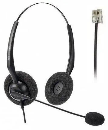 Гарнитура для ip-телефона VT1000-D RJ9(03), фото 3