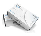 Рукавички нітрилові MediOk Snow білі 100шт M, фото 3