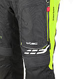 Жіночі мотоштани W-TEC Spirital Lady - чорно-жовті-флуо/L, фото 9