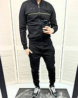Armani Exchange черный с хаки яркий модный мужской спортивный костюм стильный брендовый Армани