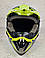 Мотошолом Ендуро Helmet Н001XL + КОМПЛЕКТ у Подарунок (Окуляри, Рукавички, Балаклава), фото 5