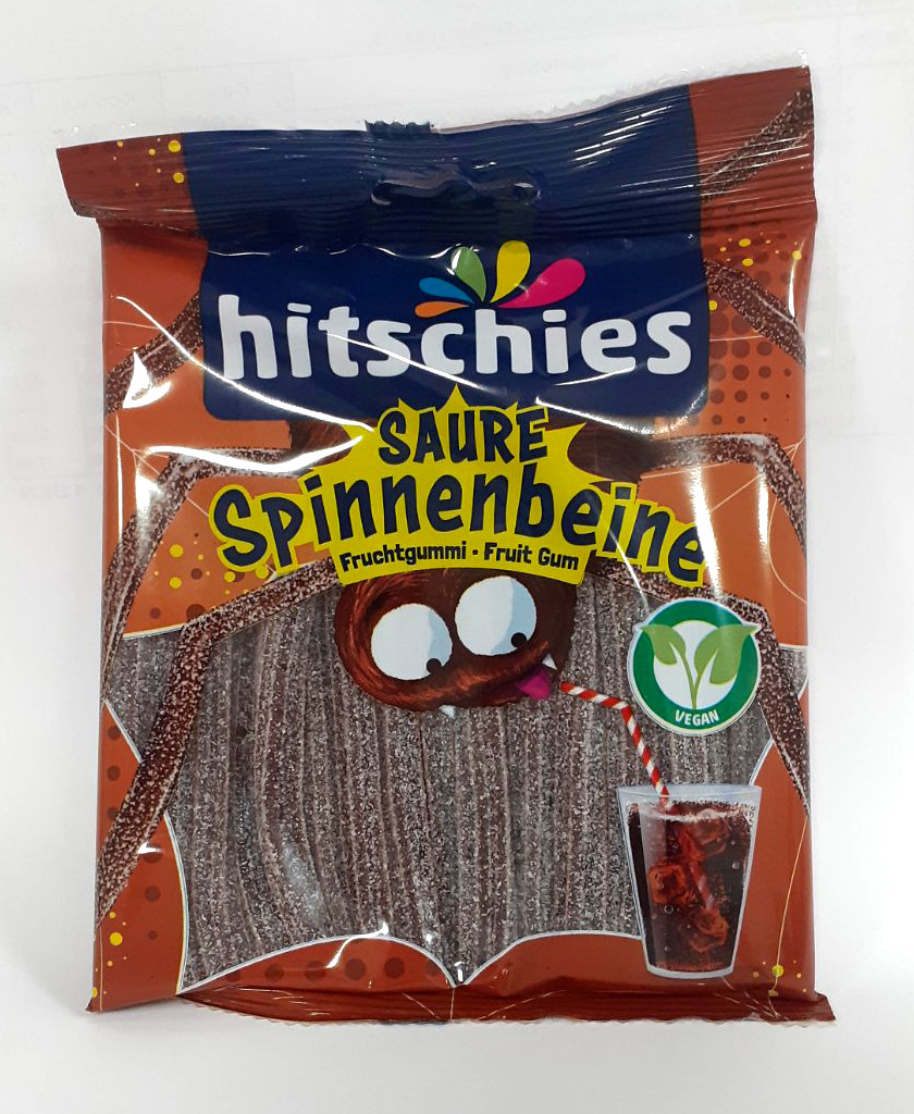Hitschies Цукерки жув. Sour Spider legs Cola 125г