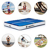 Надувний килимок для тренувань inSPORTline Aircase 200x140x20 см, фото 3