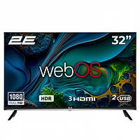 Смарт телевизор 2E-32A07KW Smart WebOS Диагональ 32" дюйма LED FHD 60Hz Смарт телевизоры
