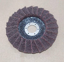 Пелюстковий 125 мм бордовий круг на КШМ болгарку середньої жорсткості