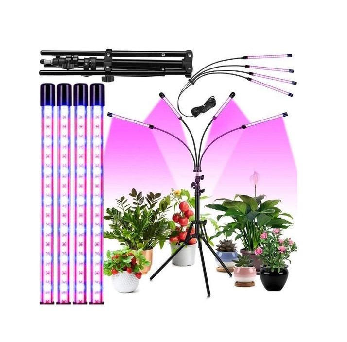 Світлодіодний фітосвітильник Green House Pro STAND (36W) з штативом 70-150 см