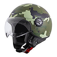 Шолом для скутера ARMY W-TEC FS-701C Camo - Камуфляж / М (57-58)