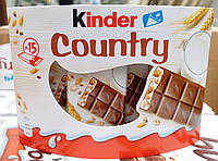 Kinder Country шоколад с молочно злаковой начинкой (15 штук) 352.5г