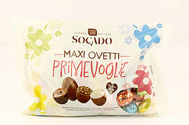 Шоколадні яйця праліне Ovetti Socado асорті 450г (Італія)