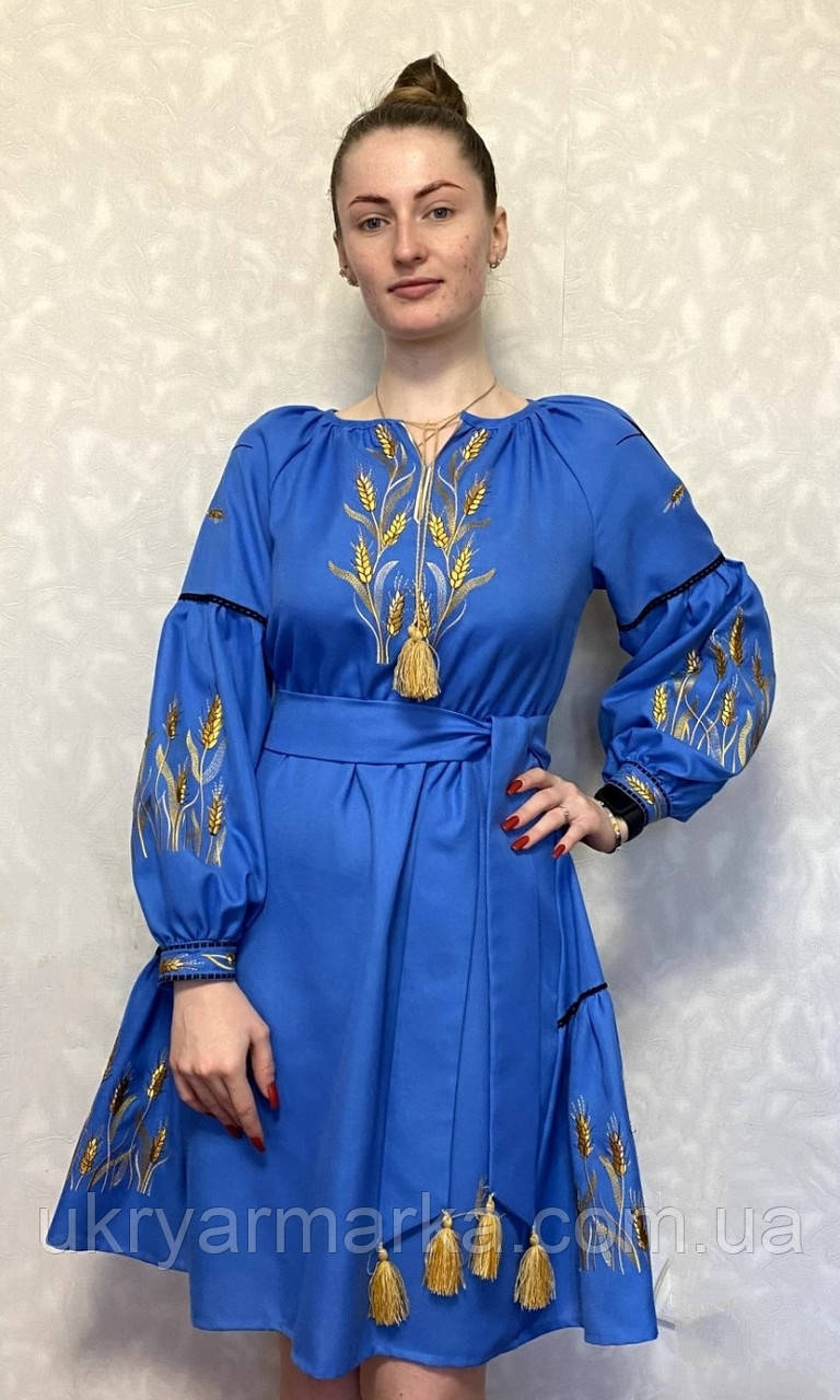 Модна вишита сукня "Вільна пташка"