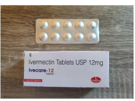 Івермектин 12мг. -10 Таб. оригінал Індія Ivermectin 12 Mg USP