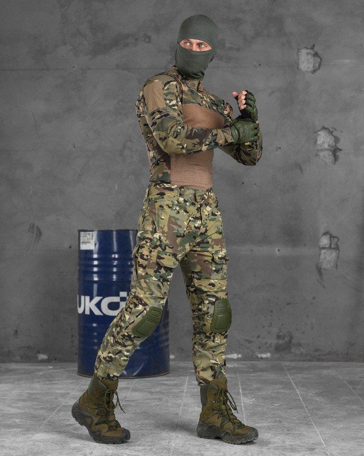 Чоловіча військова форма мультикам весна літо, Комплект убакс штани тактичний одяг для ЗСУ армійський костюм