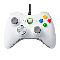 Геймпад (Джойстик) Xbox 360 проводной USB (White)