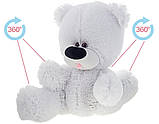 М'яка іграшка на шарнірах Ведмедик Чарлі 32 см. Плюшевий ведмедик на день народження Шарнірна м'яка іграшка, фото 3
