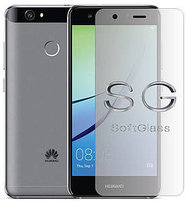 Бронеплівка для Huawei Nova на екран зносостійка поліуретанова SoftGlass