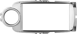 Перехідний штатний комплект із проводкою до Android магнітоли Toyota Yaris Vios 2010-2018 Silver