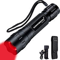 Тактический светодиодный фонарик DARKBEAM Red Light