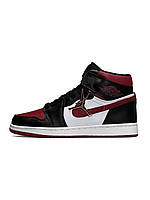 Кроссовки Air Jordan 1 High Black Wine White 44 размер