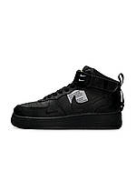 Кроссовки Nike Air Force Mid Utility All Black размер