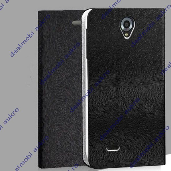 Чохол книжка для Lenovo A850 чорний