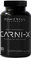 Л-карнітин Powerful Progress Carni-X 90 капсул Комплекс для схуднення та зниження ваги  Vitaminka Vitaminka