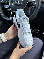 Кроссовки Nike Air Force 1 Winter All White Black 36 размер 38