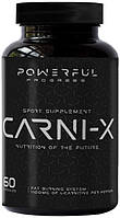 Л-карнитин Powerful Progress Carni-X 60 капс L-carnitine Жиросжигатель для похудения таблетки