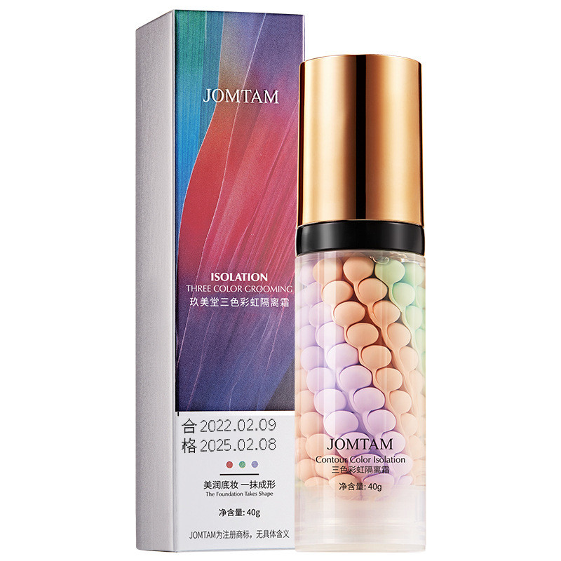 Триколірна база під макіяж Jomtam Isolation Three Color Grooming, 40 г