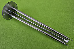 Фланець-колба Ø116мм / 5 отворів (повністю з НЕРЖАВІЙКИ) під сухі тени для бойлерів NovaTec, Grunhelm