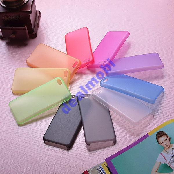 Ультра тонкий матовий TPU чехол для iPhone 5C