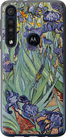 Чехол на Motorola One Macro Винсент Ван Гог. Ирисы "161u-1812-18101"