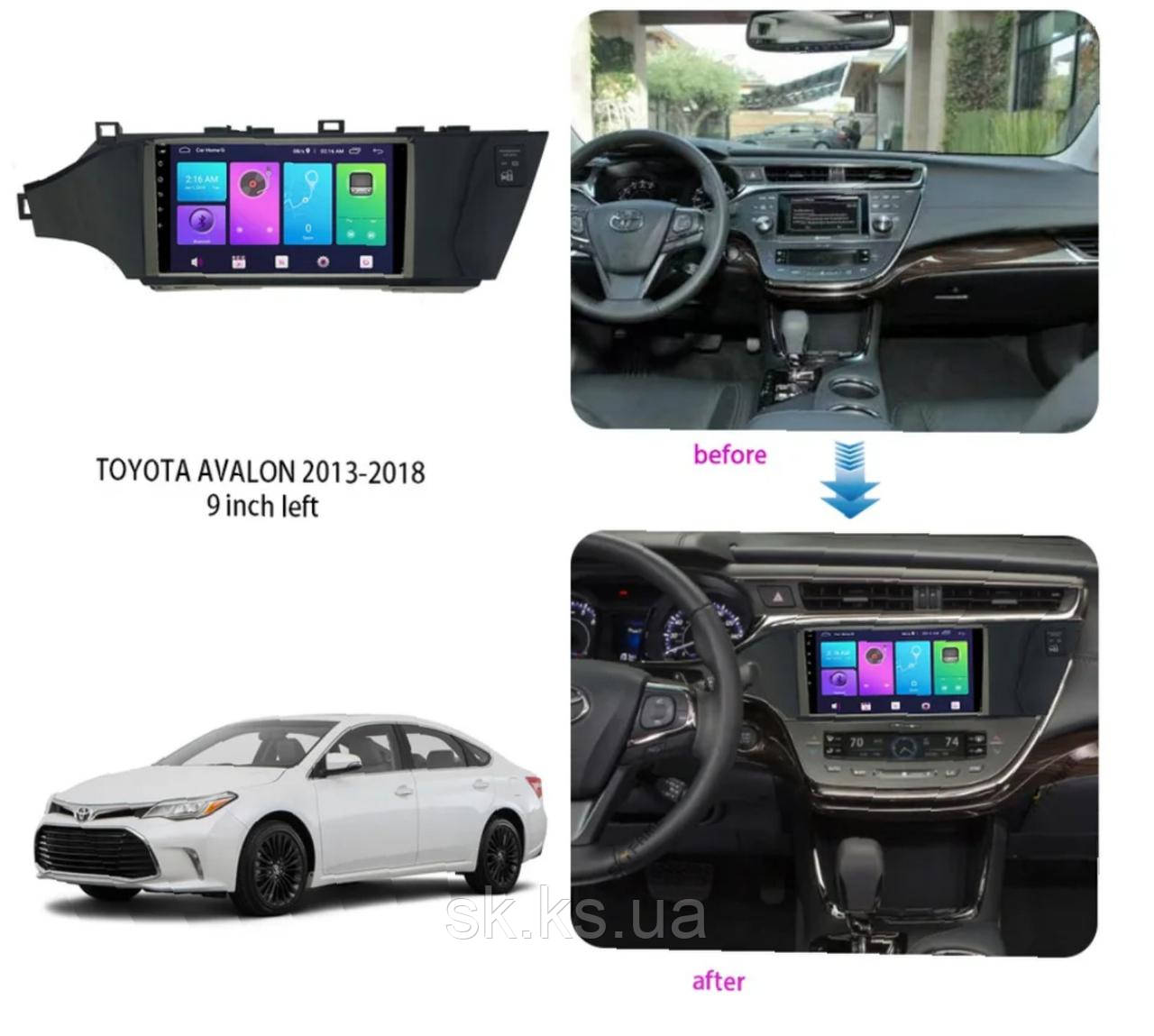 Junsun 4G Android магнітолу для Toyota Avalon 4 IV XX40 2012 — 2018