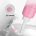 Портативне біде для інтимної гігієни Waterpulse Pink, фото 6