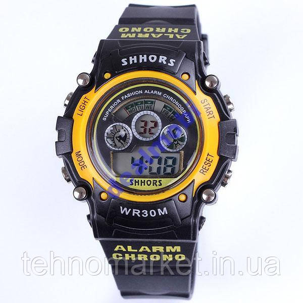 Спортивний годинник Shhors Sport HT-353 Yellow Арт: 780