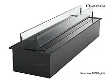 Дизайнерський біокамін Slider glass 600 GlossFire GIF, фото 3