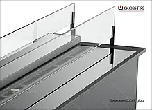 Дизайнерський біокамін Slider glass 600 GlossFire GIF, фото 5