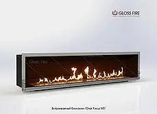Біокамін вбудовуваний Очаг Focus MS-008 GlossFire GIF, фото 3