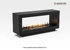 Підлоговий біокамін Module-m5 GlossFire GIF