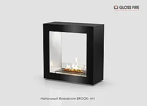 Підлоговий біокамін Brook-m1-300 GlossFire GIF, фото 1